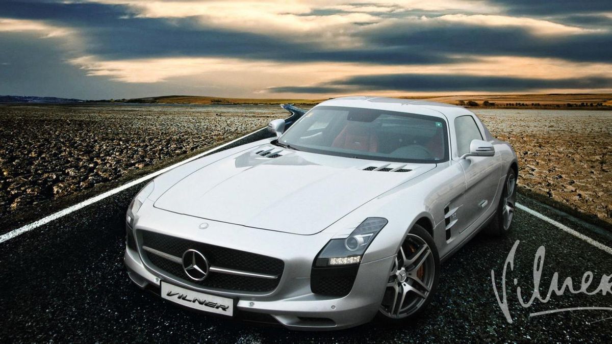 Mercedes-Benz SLS AMG po poprawkach u Vilnera
