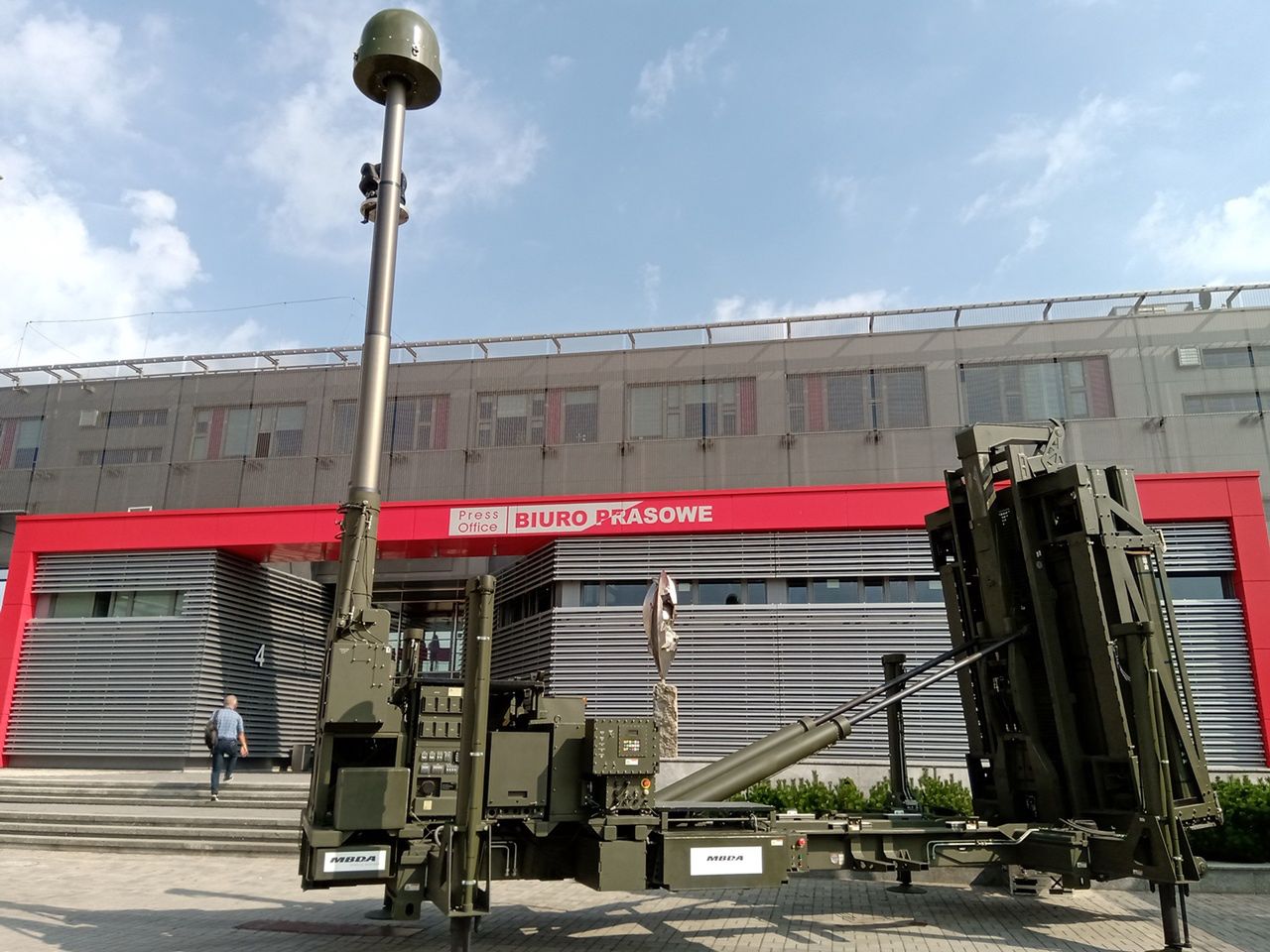 Element systemu Narew produkcji MBDA