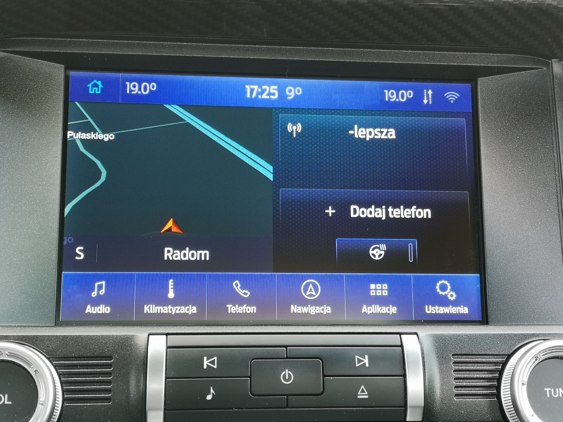 Ford Mustang GT: Działanie systemu SYNC 3, aplikacji FordPass oraz audio B&O 3