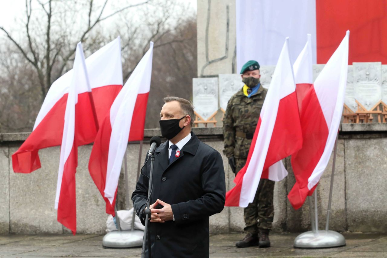 Prezydent Duda na Górze św. Anny: III powstanie śląskie to ważny element w kształtowaniu się granic II RP