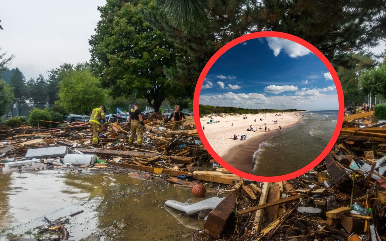 Niespodziewane skutki powodzi. Oto, co czeka turystów nad Bałtykiem