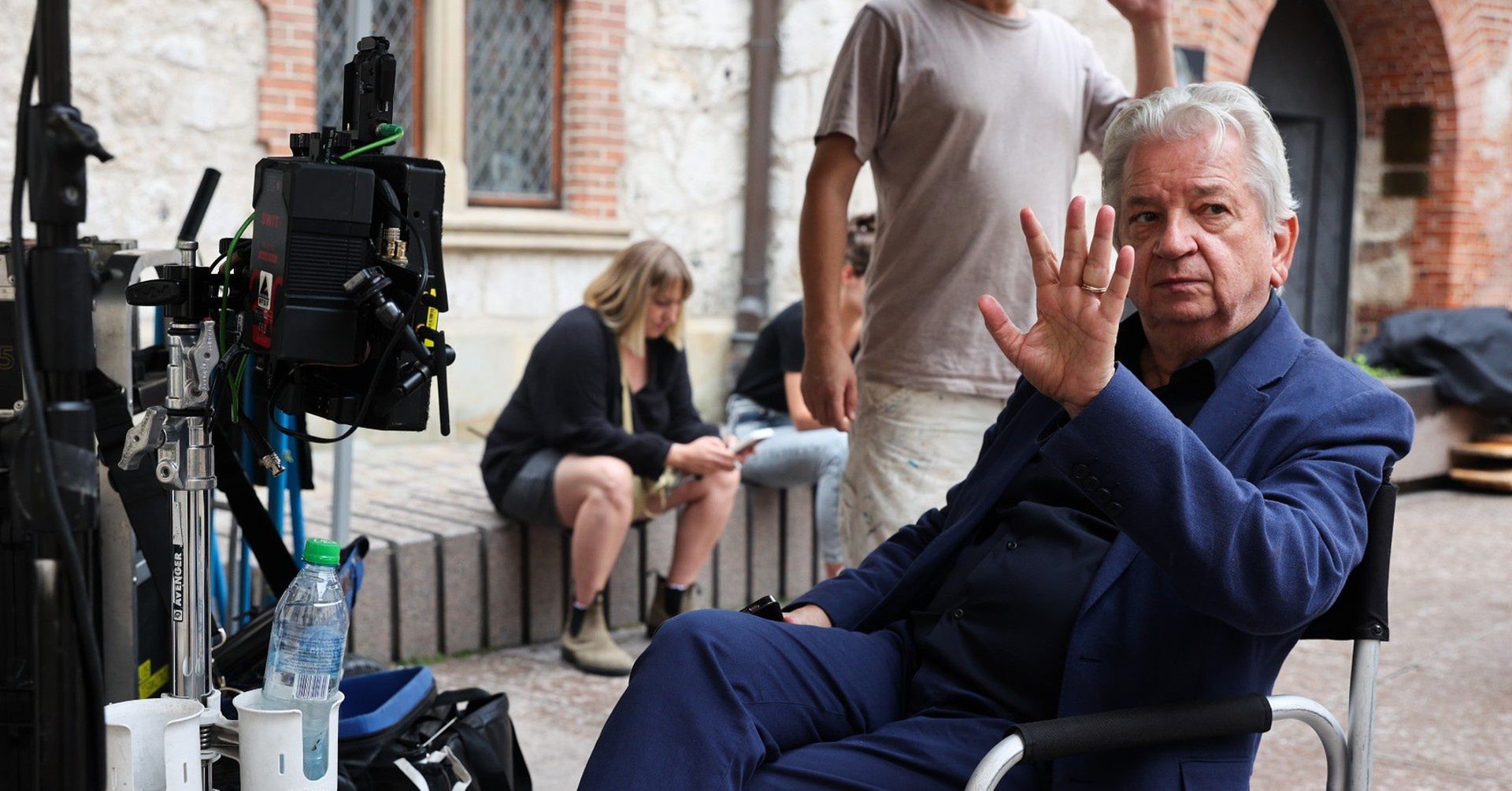 Juliusz Machulski ostatnio w Krakowie nagrywał zdjęcia do kolejnego swojego filmu - &#34;Vinci 2&#34;.