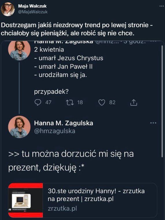 Maja Walczak krytykuje aktywistkę za zbiórkę pieniędzy na laptopa