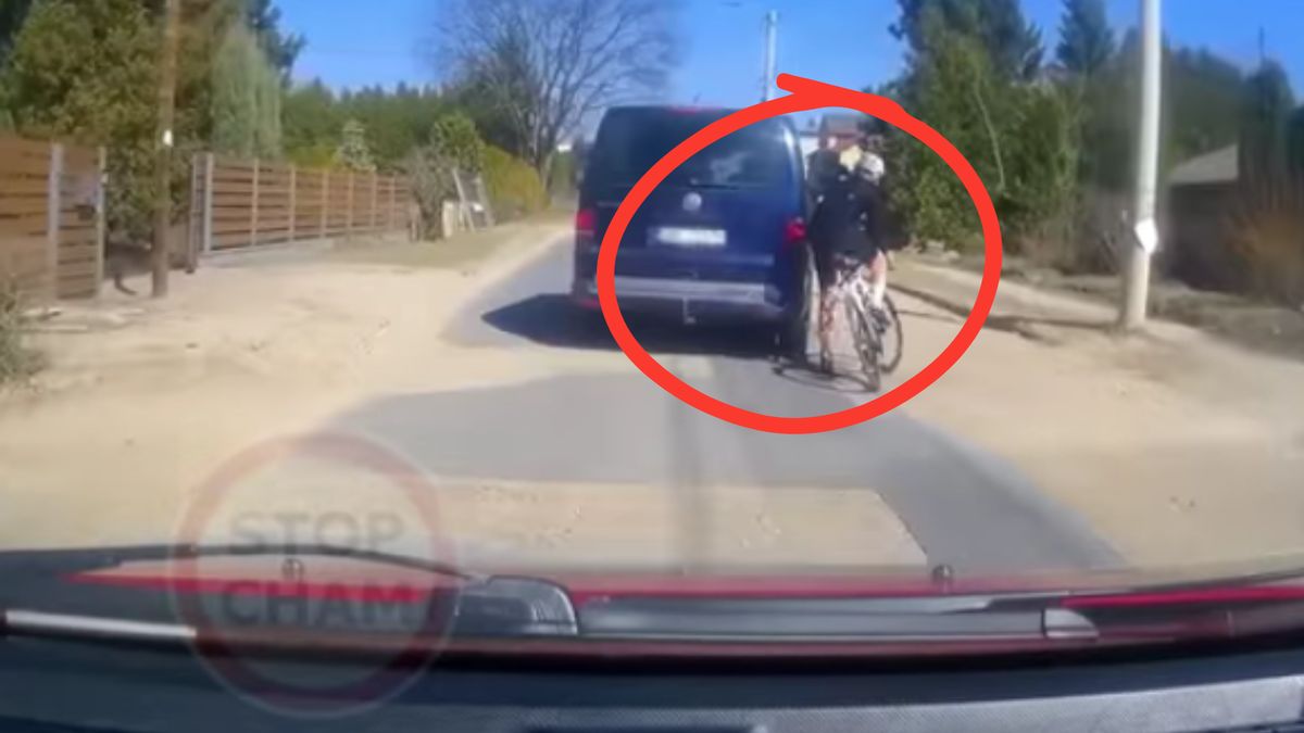 Niezadowolony kierowca busa zajechał drogę rowerzyście