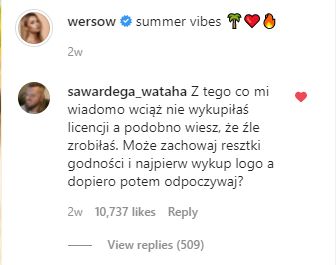 Komentarz Wardęgi