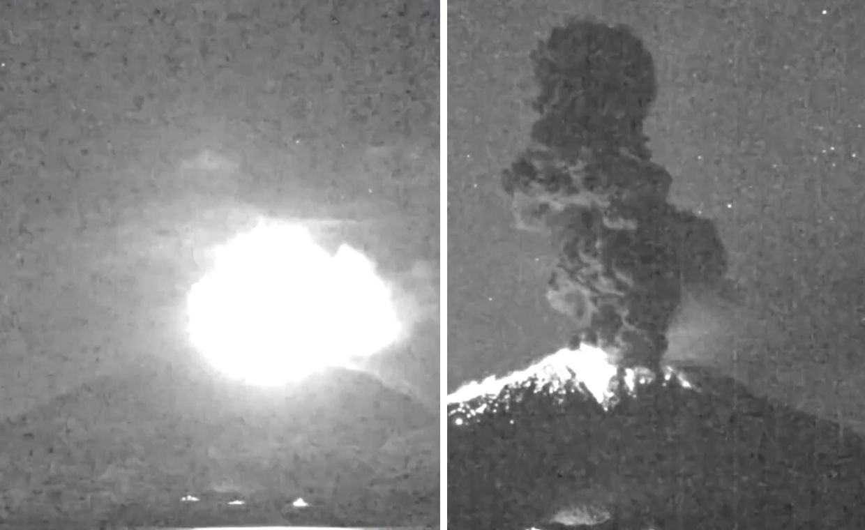 Działo się w nocy. Erupcja wulkanu, zakłócone loty w Japonii