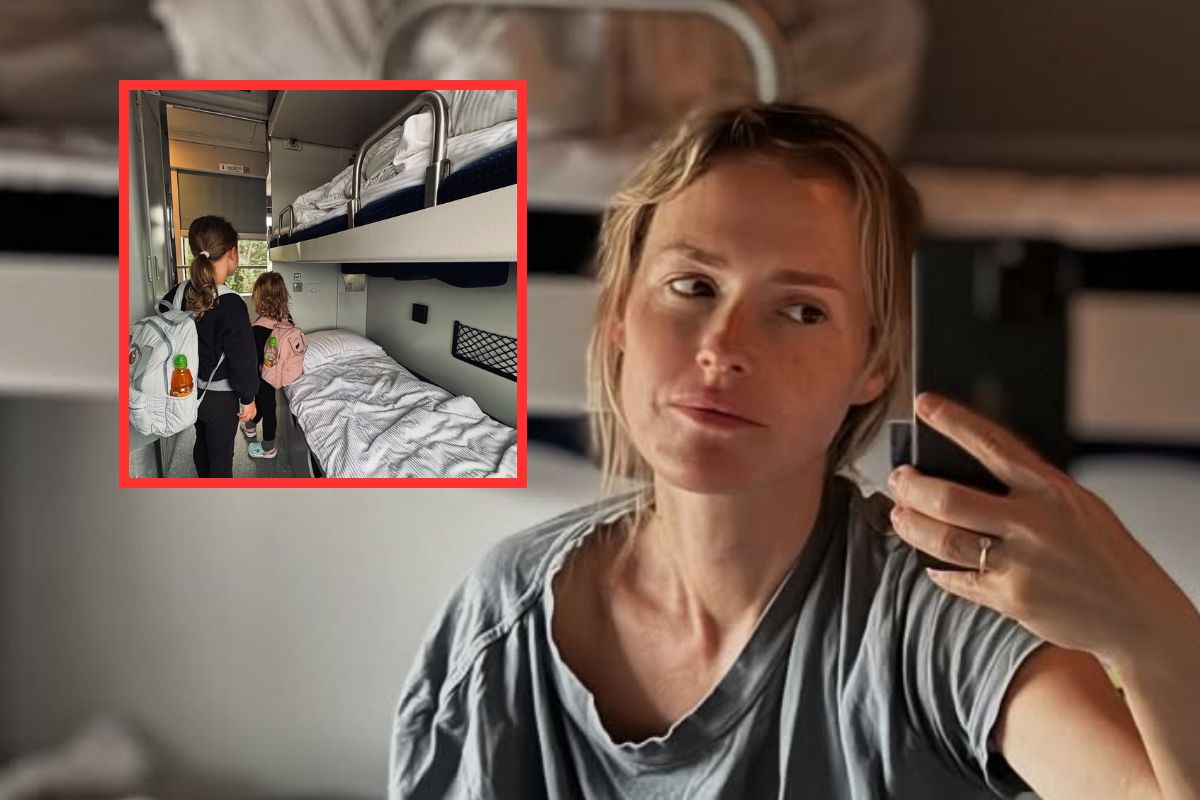 Olga Frycz o przygodzie z pociągu nad polskie morze
