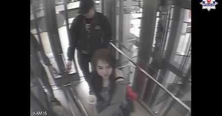 Kradzież w galerii przy ul. Lipowej. Nastolatkowie ukradli dziecięcy bujak [WIDEO]