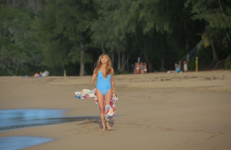 70-letnia Jane Seymour zachwyca wyglądem na hawajskiej plaży