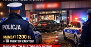 Ostróda: BMW staranowało drzwi do sklepu. Za kierownicą 20-latek