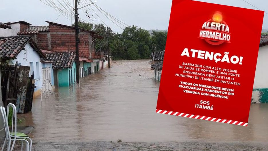 Katastrofa w Brazylii. Po ulewach pękła tama na rzece 