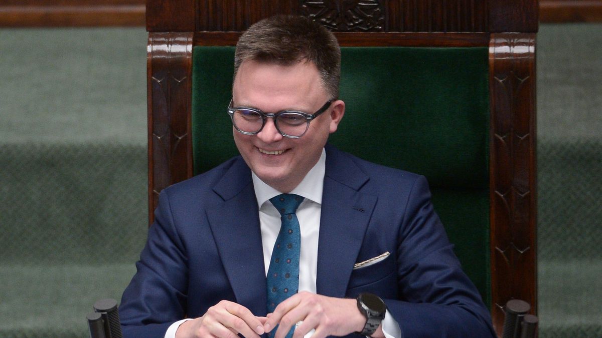 Szymon Hołownia w Sejmie