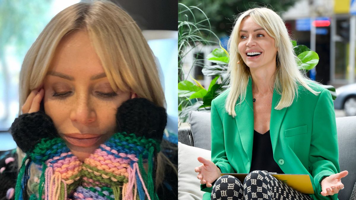 Agnieszka Woźniak-Starak lansuje się na mieście w swetrze za 2100 złotych 