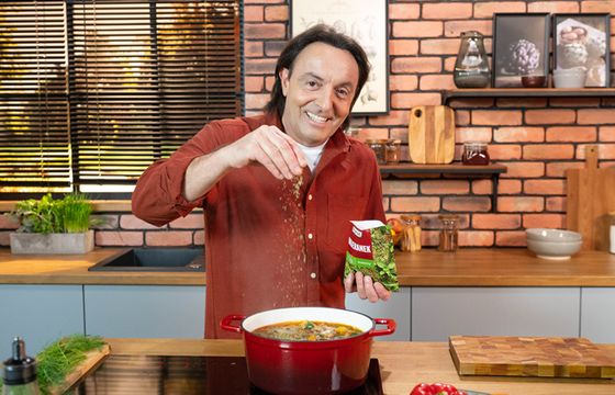 Michel Moran w kampanii przypraw Prymat