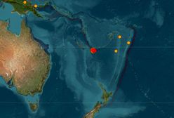 Trzęsienie ziemi na południowym Pacyfiku. Ostrzeżenie przed tsunami dla kilku krajów