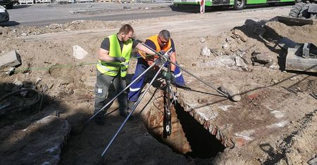 Odkrycie archeologiczne w centrum Lublina. To studnia z XVIII w.