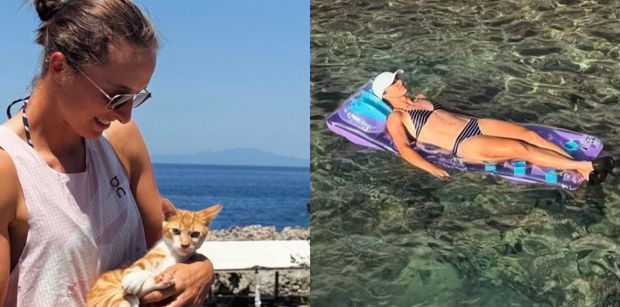Odziana W BIKINI Iga Świątek pozdrawia z rajskich wakacji. Taka to pożyje? (FOTO)