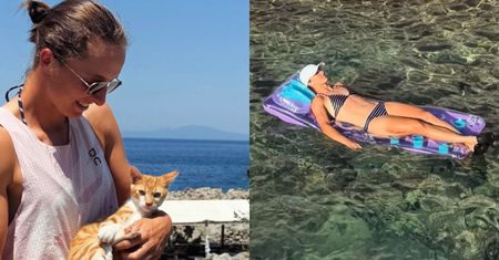 Odziana W BIKINI Iga Świątek pozdrawia z rajskich wakacji. Taka to pożyje? (FOTO)