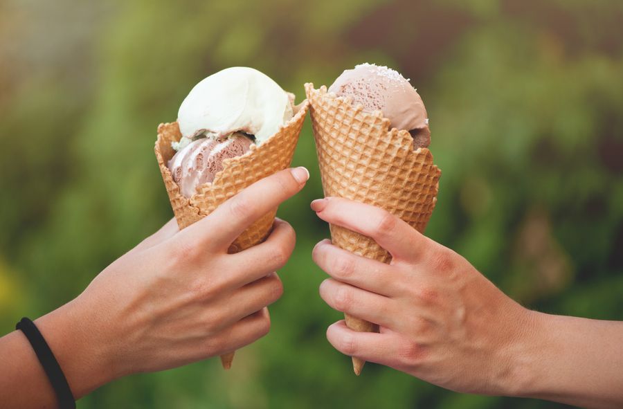 Plastic ice cream has appeared, the world's first food made from