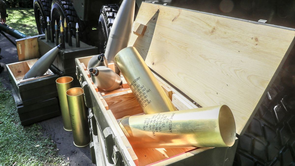 Mesko produkuje m.in. amunicję 155 mm - zdjęcie ilustracyjne