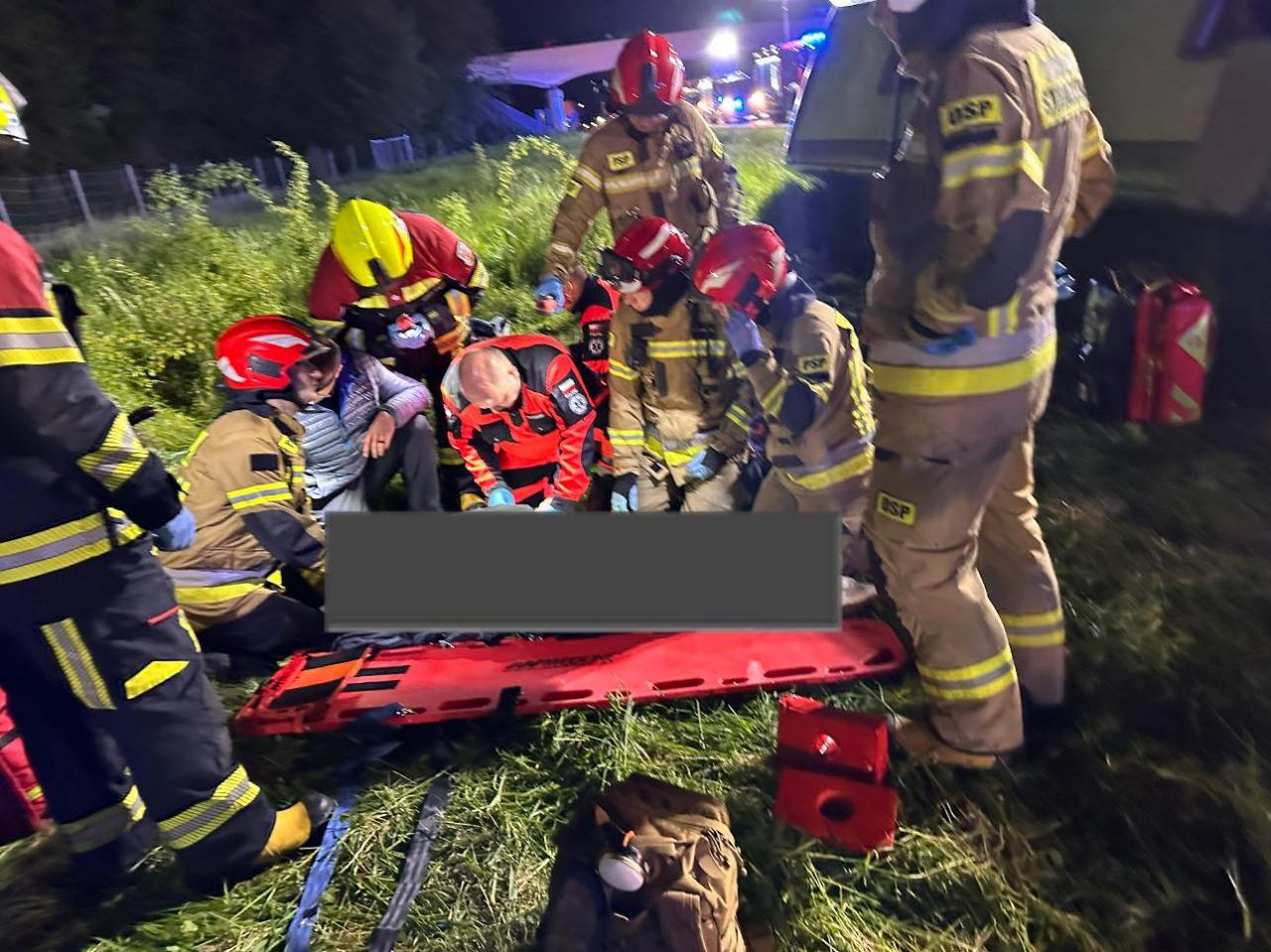 Dolnośląskie: Wypadek autokaru z amerykańskimi żołnierzami na A4