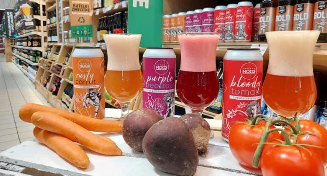 Piwa z warzyw można już kupić w sklepach Carrefoura