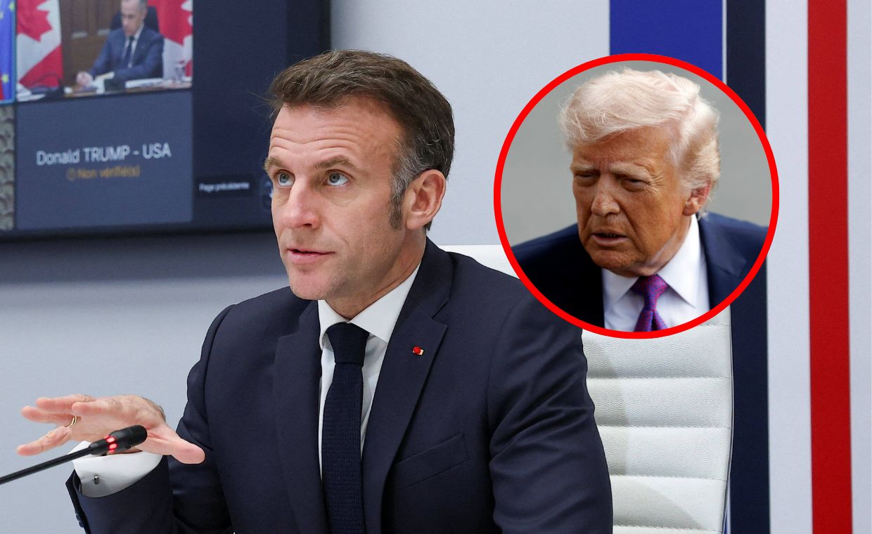 Trump mówił o Iranie. Macron zmieszany. Nie rozumie celów wojny