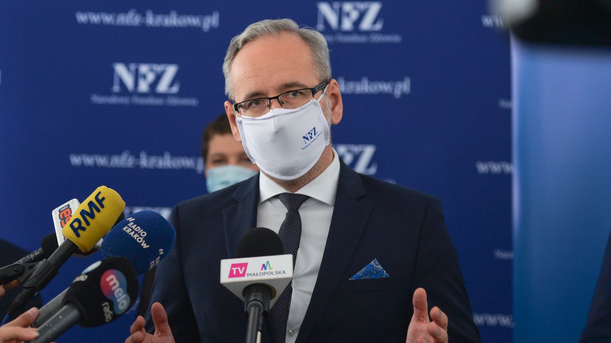 Minister Adam Niedzielski o możliwym lockdownie