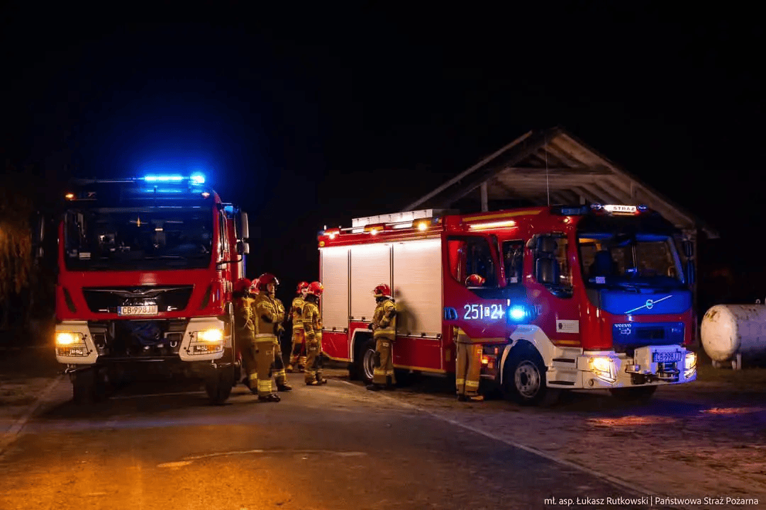 Bożonarodzeniowy pożar w domu jednorodzinnym w Koprzywnicy