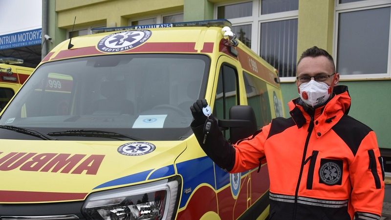 Nowe ambulanse dla Pogotowia Ratunkowego w Lublinie | fot. Piotr Wójcik, UMWL