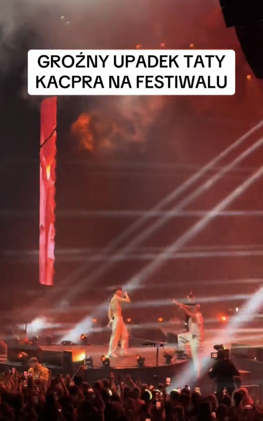 Ojciec Błońskiego spadł ze sceny