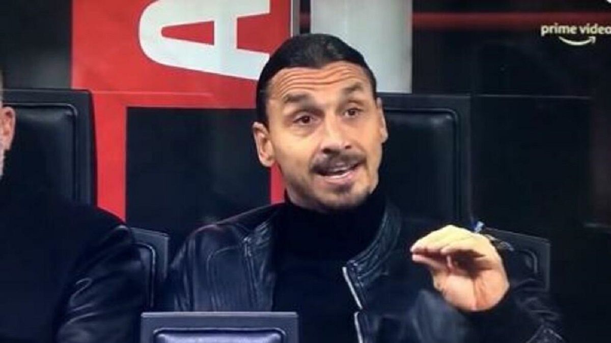 Zlatan Ibrahimović po meczu Milanu z Red Bullem Salzburg