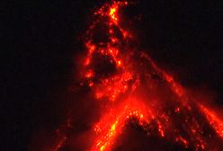 Nocna erupcja wulkanu na Filipinach. Tysiące ewakuowanych mieszkańców