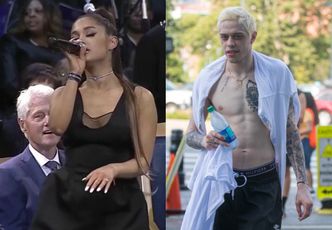 Pete Davidson "czuł się DUMNY", gdy Bill Clinton taksował wzrokiem Arianę Grande na pogrzebie Arethy Franklin