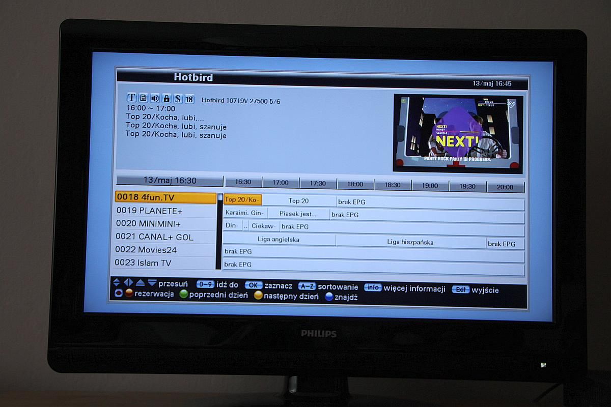 Manta HD9000 Live Sat Pro - konkurencja dla Dreamboxa? [test] 14