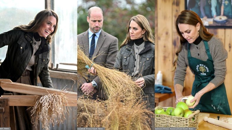 Książę William i Księżna Kate odwiedzili rolników