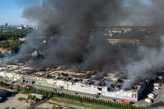 Pożar centrum Marywilska 44. "Tysiące ludzi straciło dorobek życia"