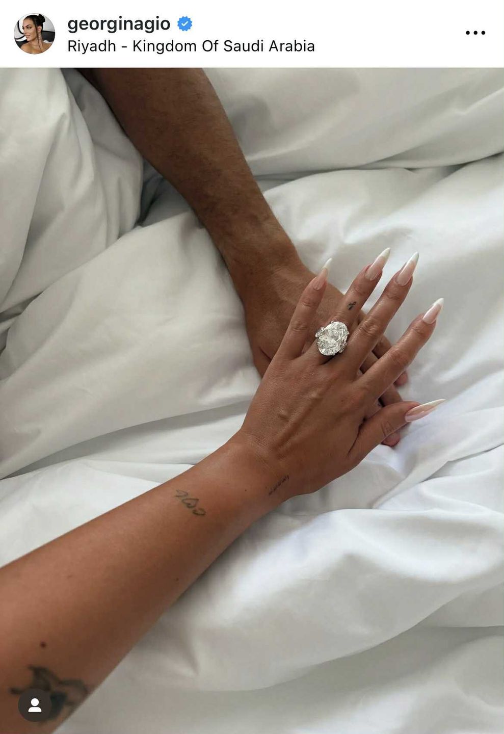 Georgina Rodriguez i Cristiano Ronaldo są zaręczeni