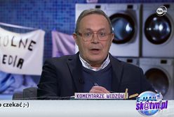 Przywitał się z widzem. W studiu TVN konsternacja