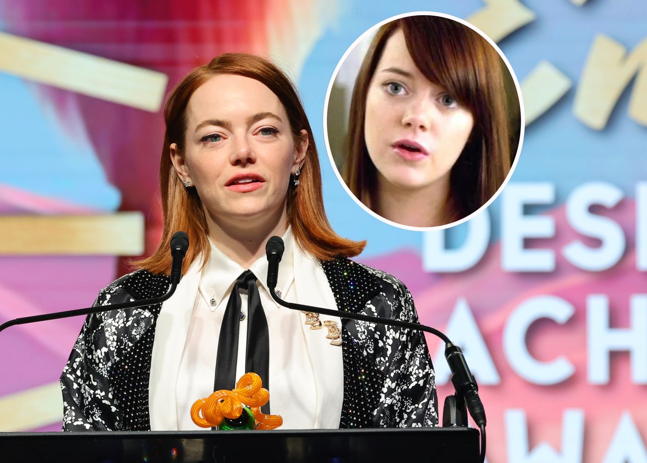 Emma Stone na festiwalu w Palm Springs przypomniała o swoich początkach