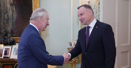 Andrzej Duda w Pałacu Buckingham. Ważne spotkanie z królem Karolem III