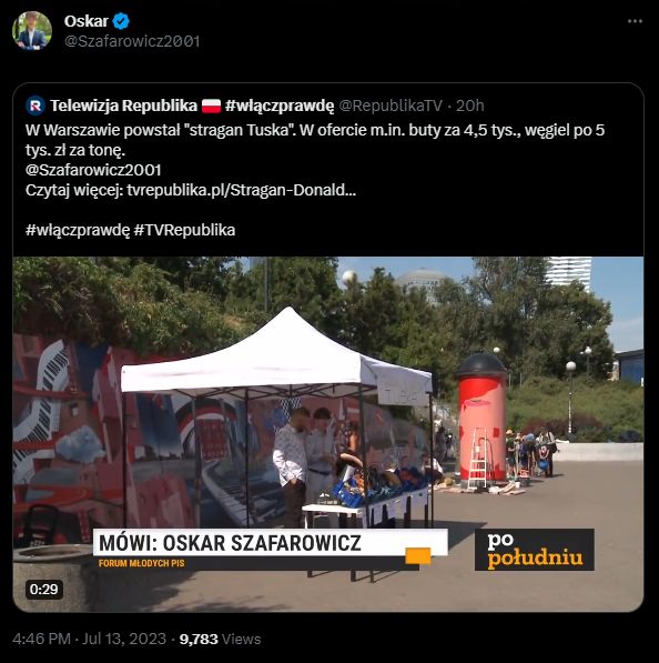 Wywiad z Oskarem Szafarowiczem