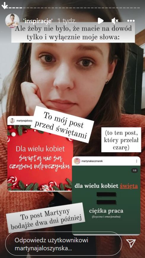 Martyna Kaczmarek kopiowała treści innych influencerek