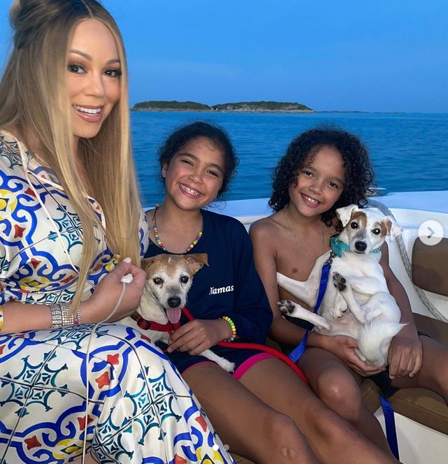 Mariah Carey z dziećmi