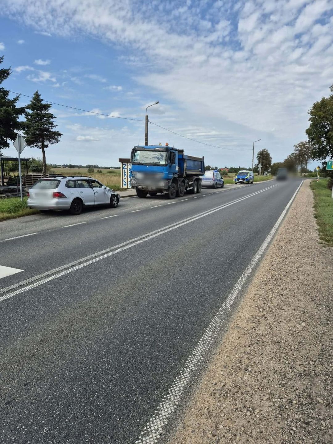 Wypadek w Goślicach 