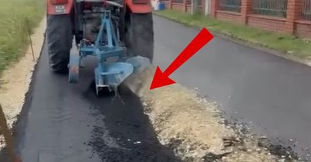 Zaorał asfalt. Wiemy więcej o rolniku z Ursusa
