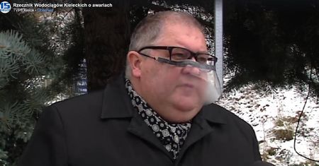 Śmialiście się z rzecznika wodociągów w Kielcach? A to był "protest przeciwko manipulacjom TVP"