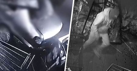 Staranował kradzionym autem witrynę sklepu. Ukradł cukierki za 4 zł