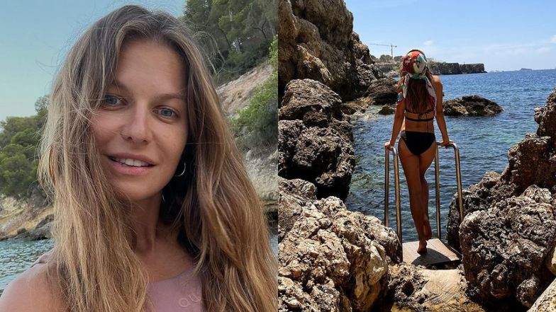 Anna Lewandowska prezentuje kolejną porcję zdjęć z Majorki: malownicze widoki, fotki w bikini, Klara i Laura w koszulkach FC Barcelona... (ZDJĘCIA)