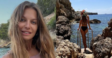Anna Lewandowska prezentuje kolejną porcję zdjęć z Majorki: malownicze widoki, fotki w bikini, Klara i Laura w koszulkach FC Barcelona... (ZDJĘCIA)